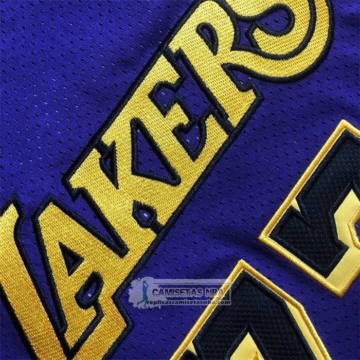 Camiseta Manga Corta Los Angeles Lakers Luka Doncic NO 77 Violeta